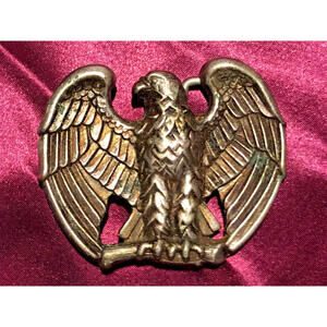 Vintage American Eagle Metal Belt Buckle 1982 Avon 2.5" x2" 2oz Women